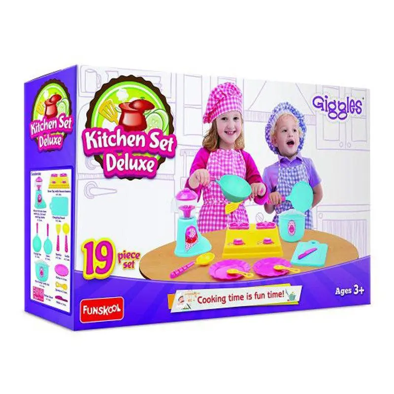Giggles Kitchen Set Deluxe 1