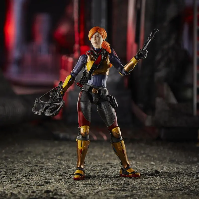 G.I. Joe Classified Series Scarlett Action Figure Collectible 05 Toy With Multiple Accessories 1