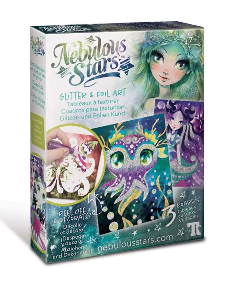 Nebulous Stars Glitter & Foil Art Art Material 1