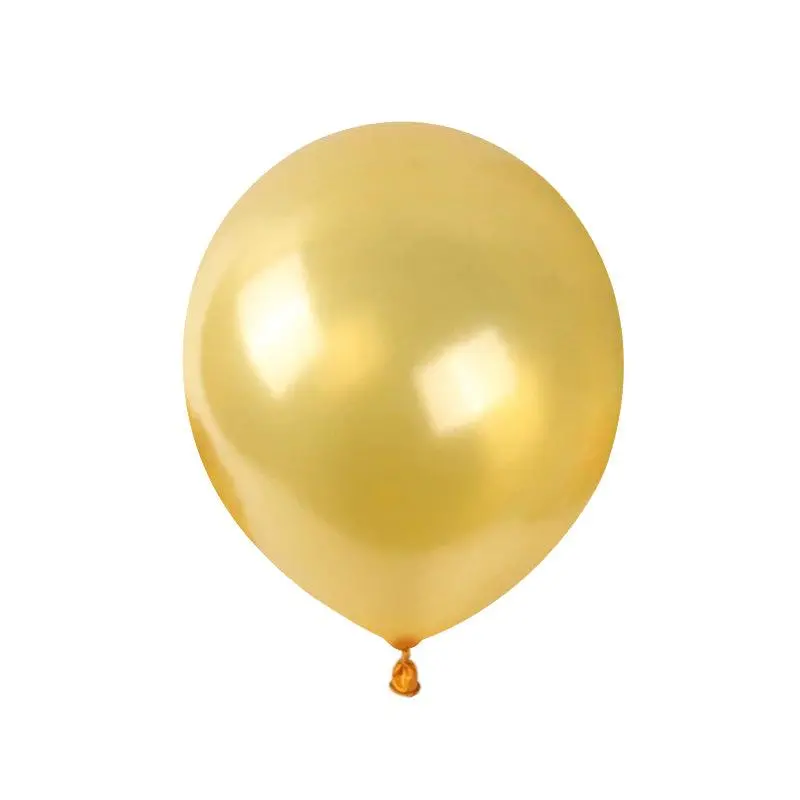Partycorp Gold Metallic Latex Balloon For Party Decorations, Diy Pack Of 4 1