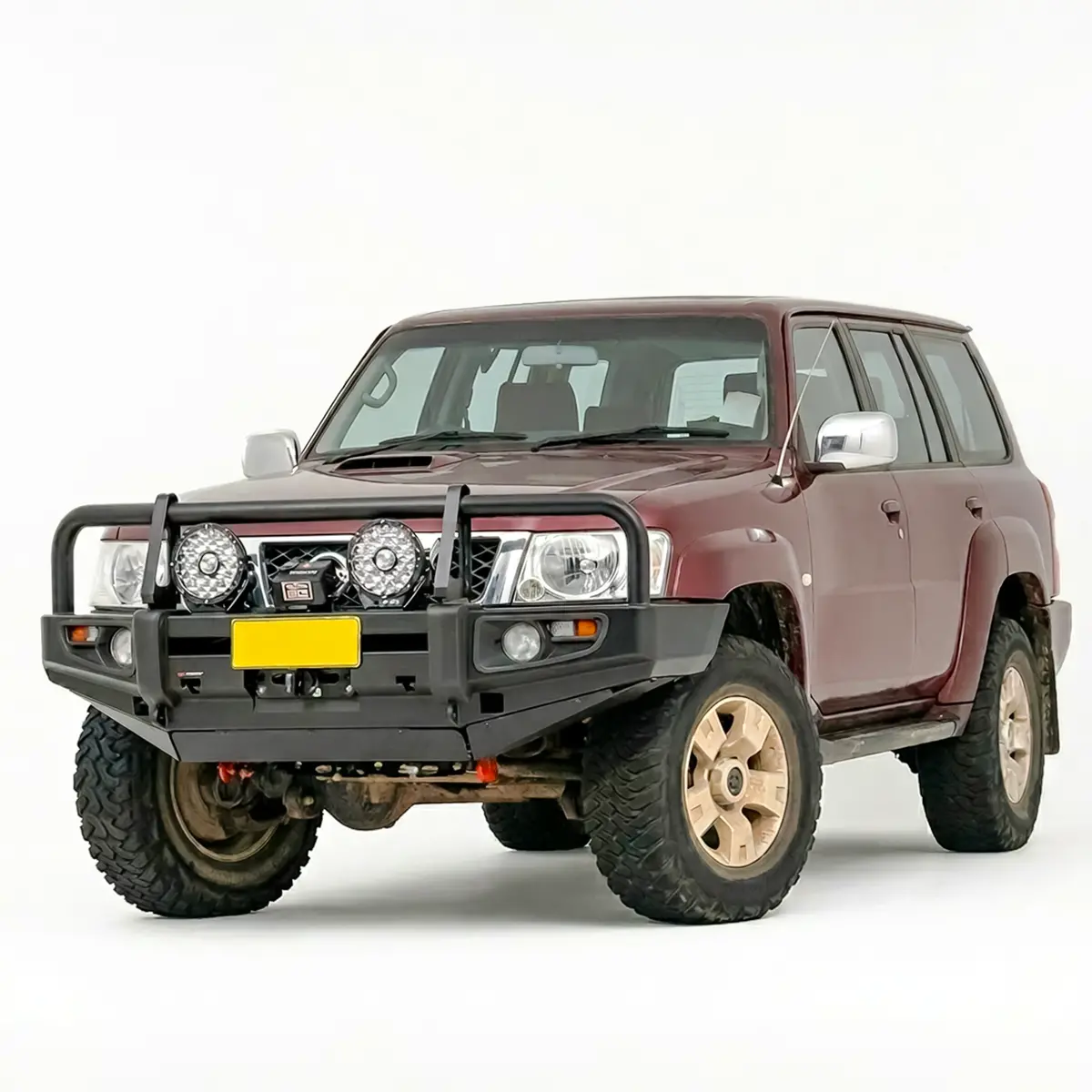 Gu Patrol Bullbar Series 4+ 10/2004 - 12/2016 Rockarmor Premium Series 1