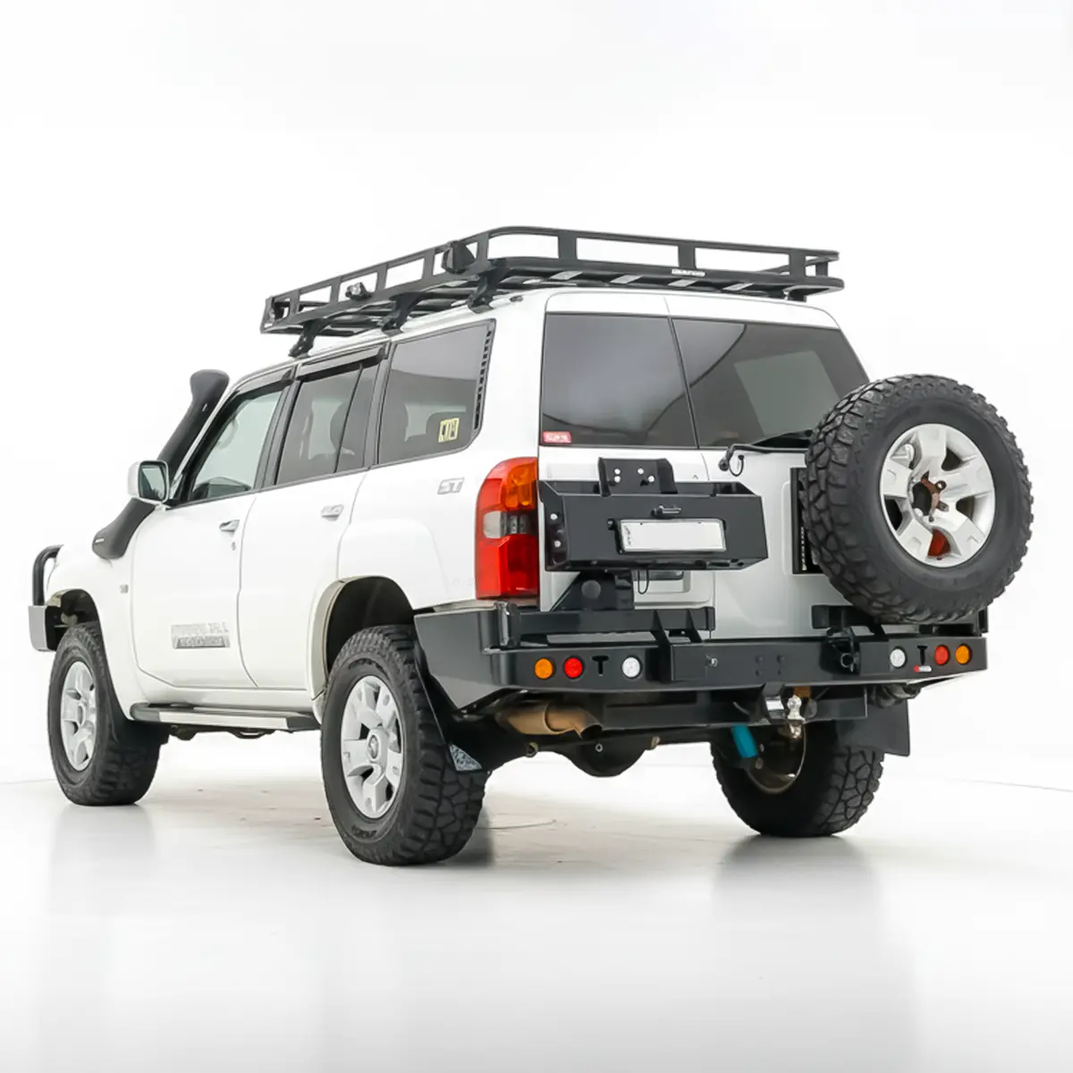 Gu Patrol Rear Bar Spare Wheel Carrier Series 4+ 1