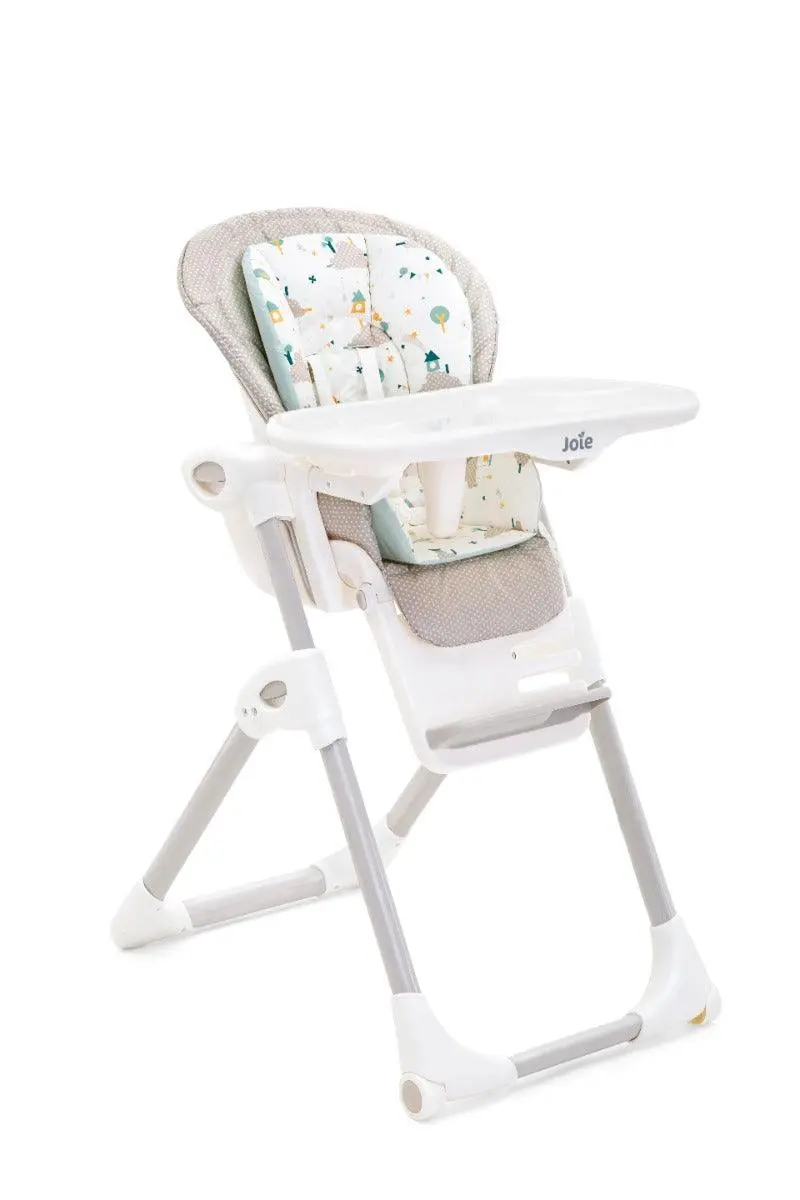Joie Mimzy 2 In 1 High Chair Little World - Portable Booster Seat For Ages 0-3 Years 1