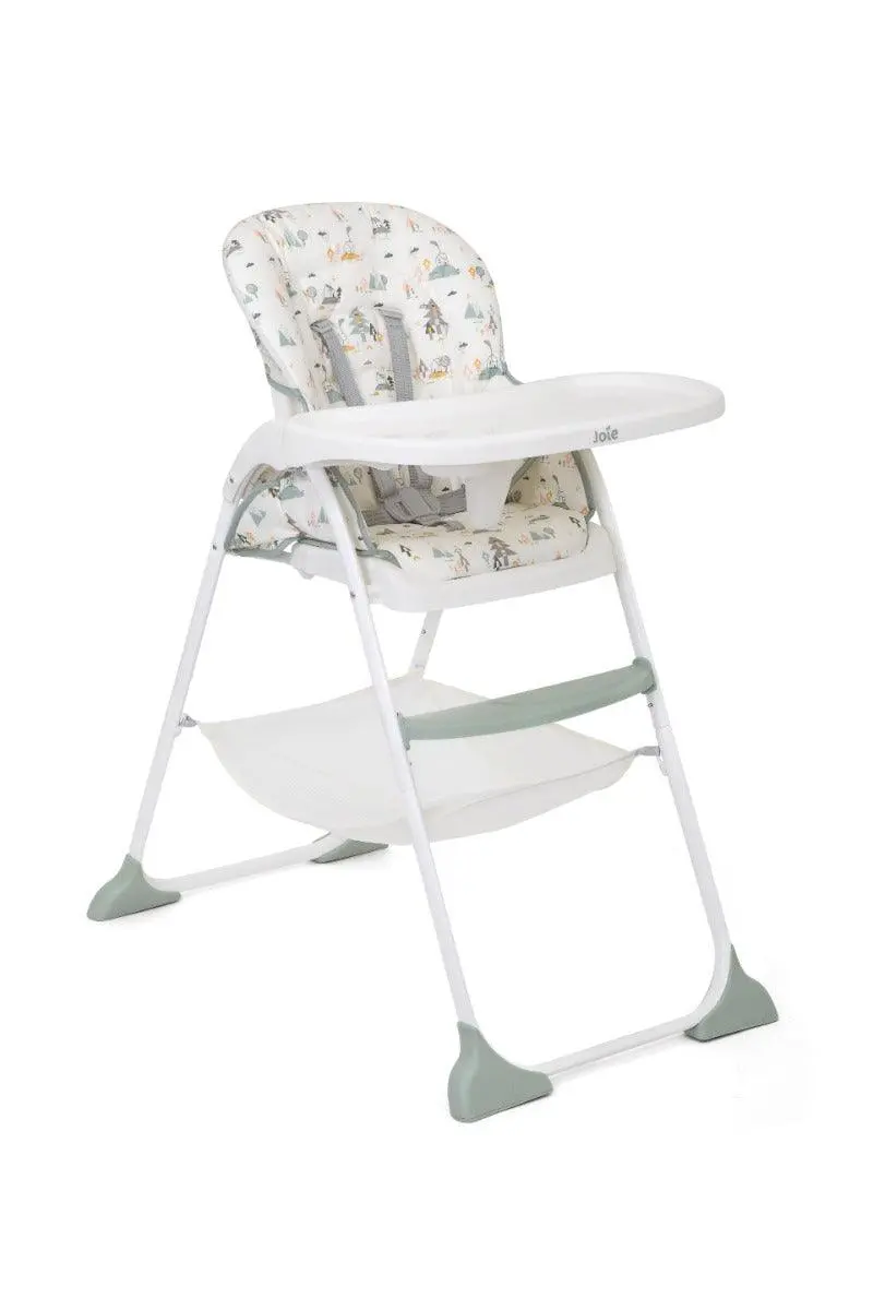 Joie Mimzy Snacker High Chair Wild Island - Portable Booster Seat For Ages 0-3 Years 1