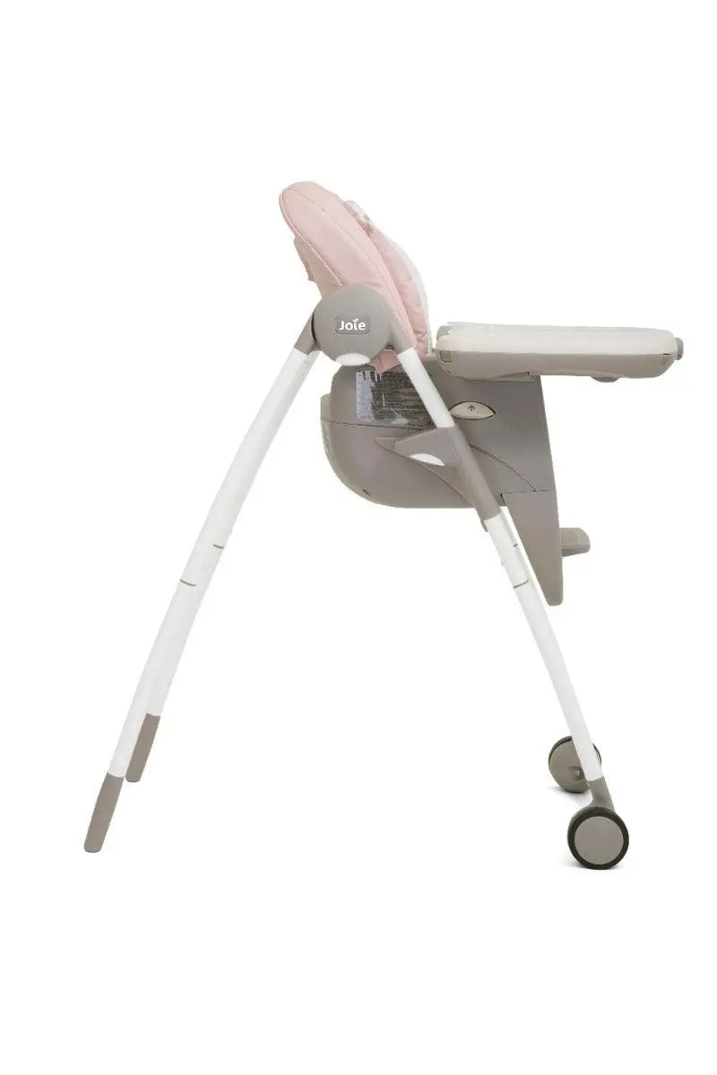 Joie Multiply 6 In 1 High Chair Flowers Forever - Portable Booster Seat For Ages 0-6 Years 2