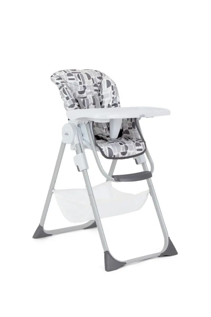 Joie Mimzy Snacker 2 In 1 High Chair Logan - Portable Booster Seat For Ages 0-3 Years 1