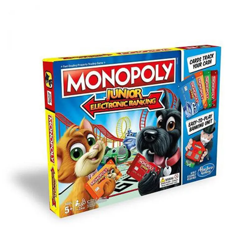 Hasbro Monopoly Junior Electronic Banking Board Game 1
