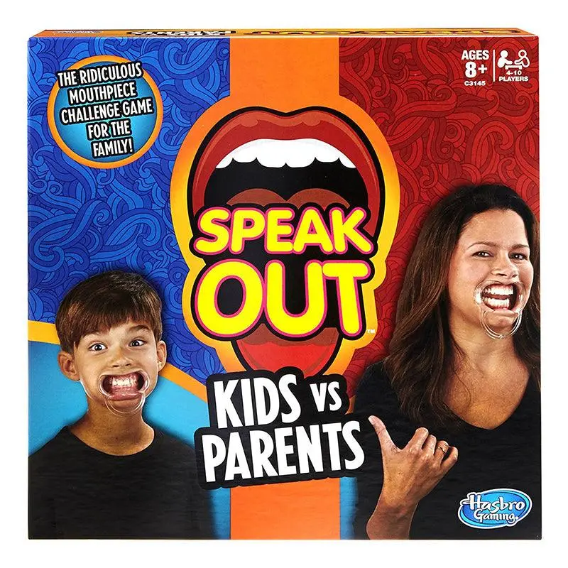 Hasbro Speak Out Kids Vs Parents Game 1