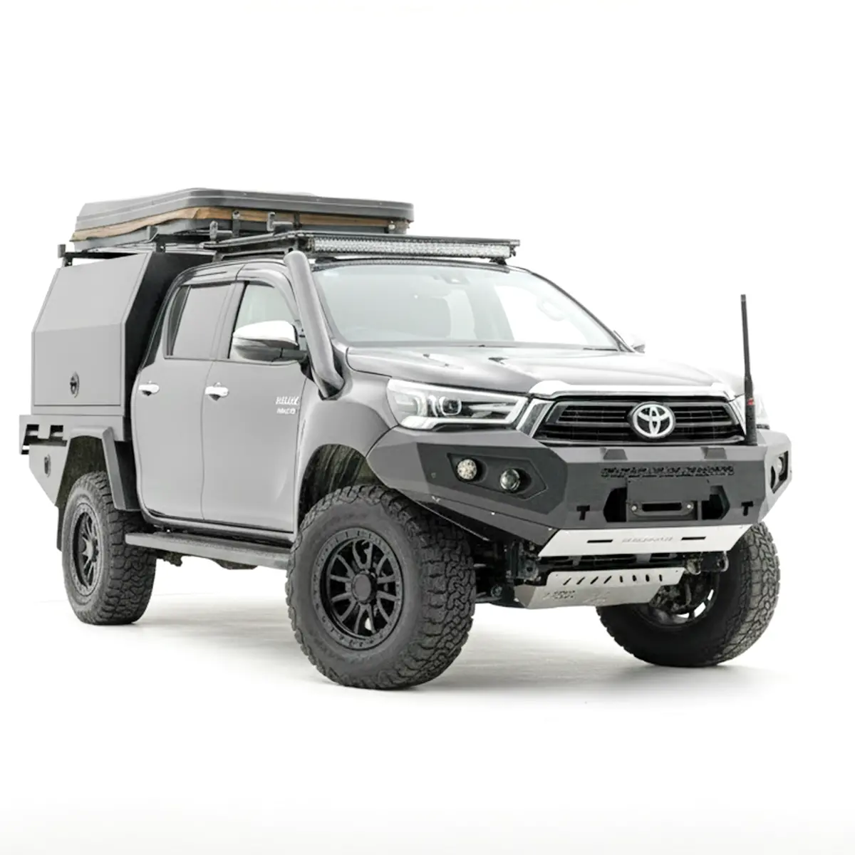 Hilux Bull Bar Gt No Loop Bumper Suits 08/2020 - 11/2025 1