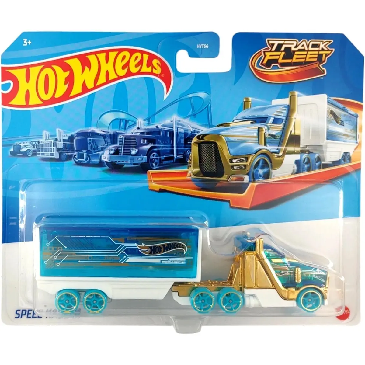 Hot Wheels Track Fleet Speed Hauler Truck For Ages 3 Years And Up 1