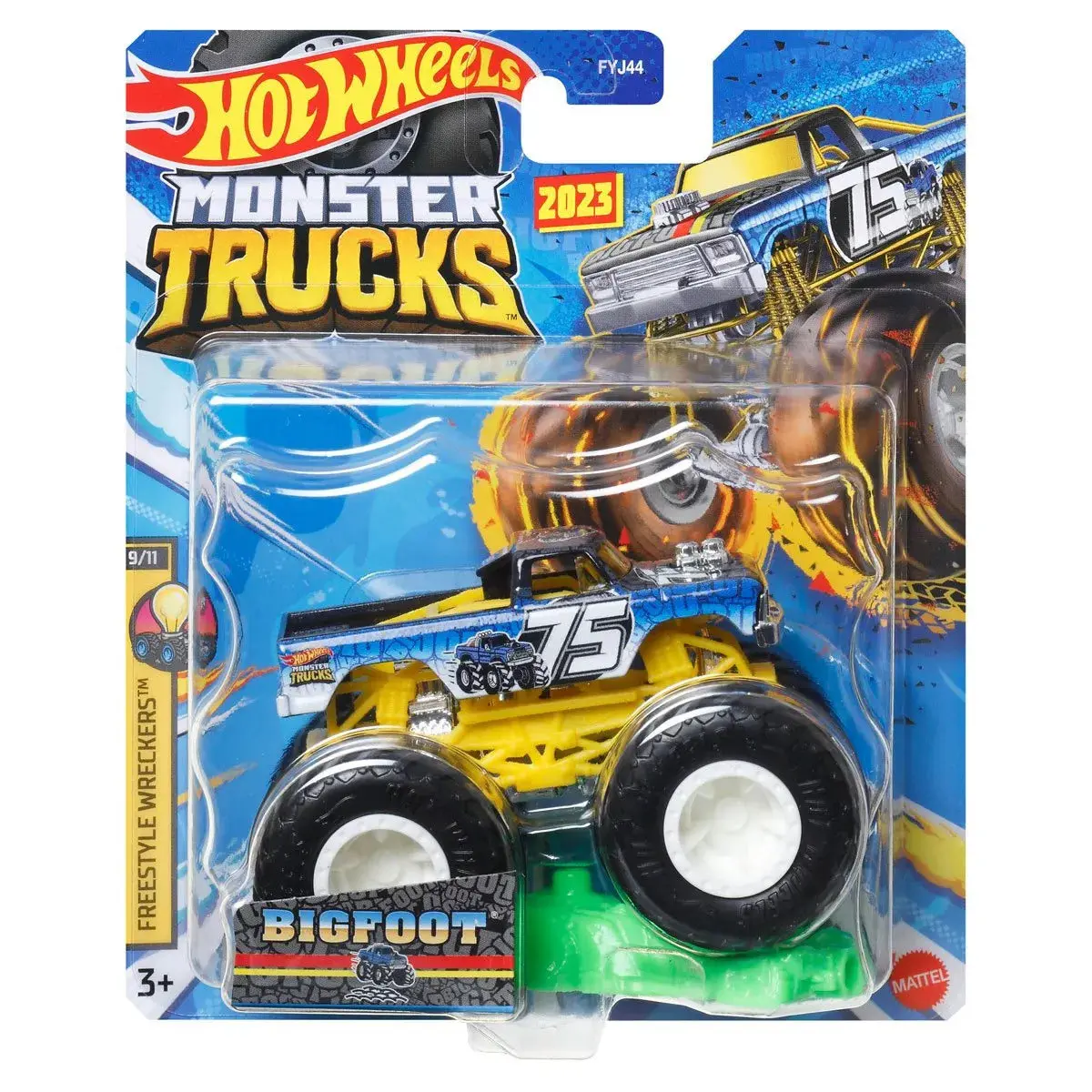 Hot Wheels 1:64 Scale Big Foot Monster Truck For Ages 3+ (Hlt11) 1