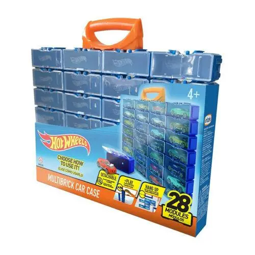 Hot Wheels - Multibrick Car Case - 28 Modules For 28 Cars, Cars Not Included 1