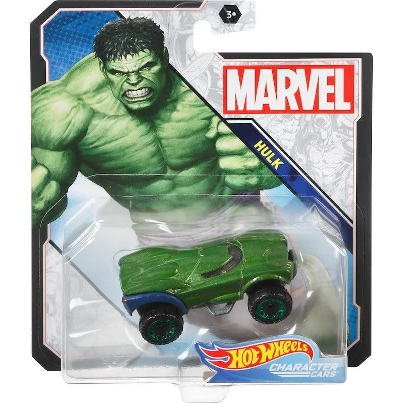 Hot Wheels 2019 Marvel Hulk Character Cars W+ 1