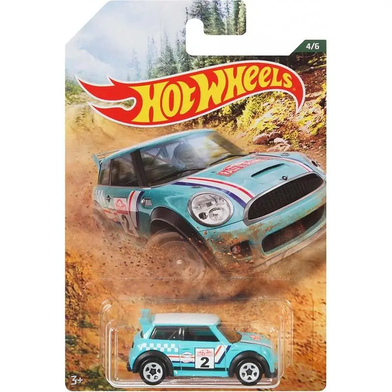 Hot Wheels Backroad Rally Mini Cooper S Challenge Vehicle 1