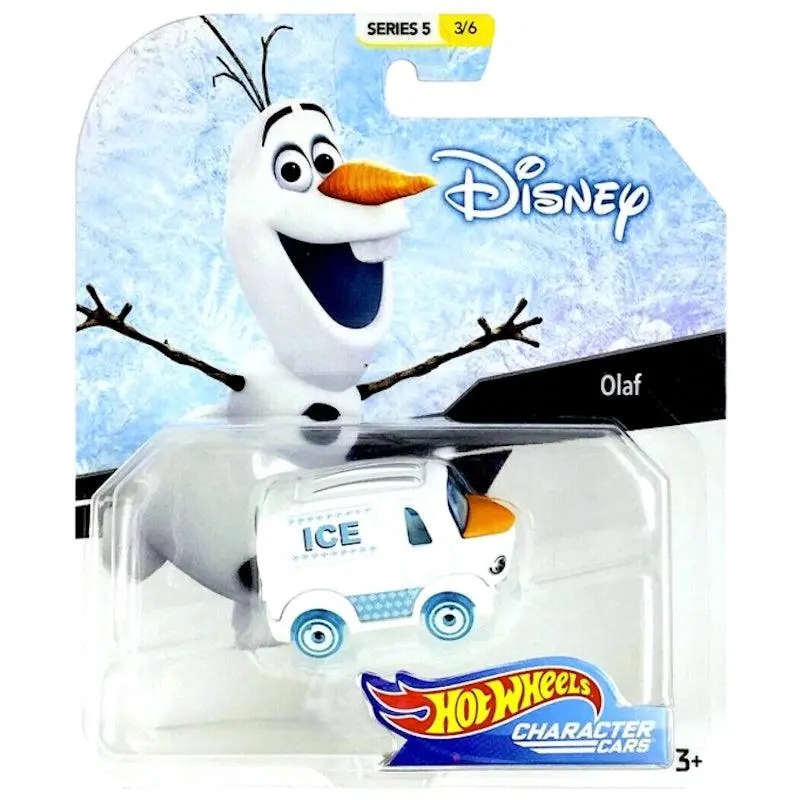 Hot Wheels Collector Disney Olaf Character Vehicle 1
