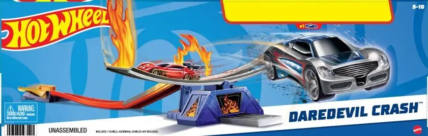 Hot Wheels Daredevil Crash Trackset 1
