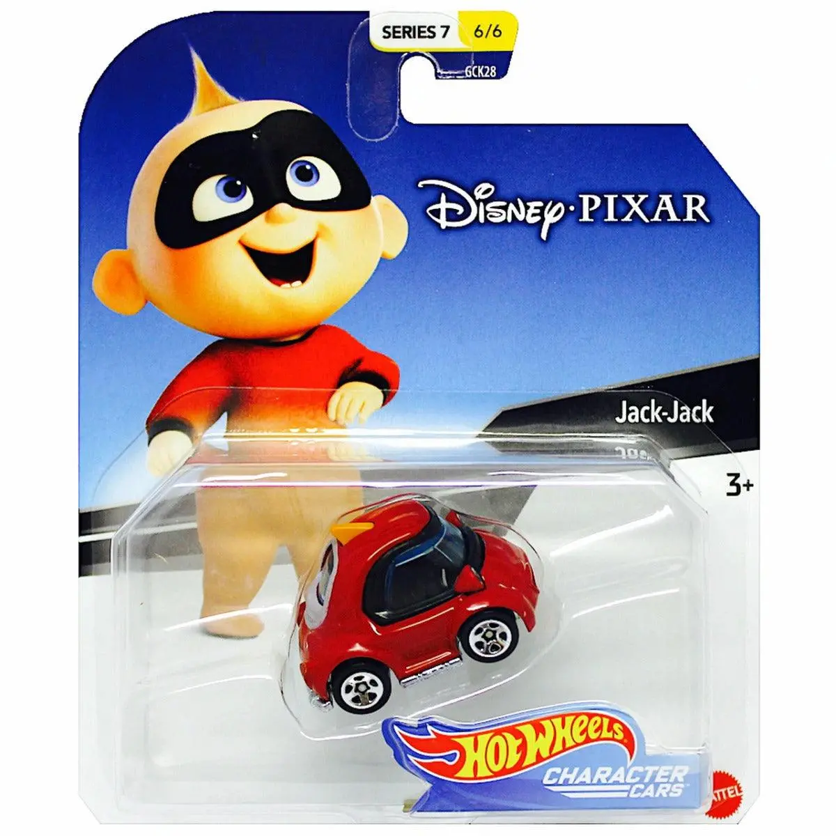 Hot Wheels Disney Character Cars Jack-Jack Vehicle 1