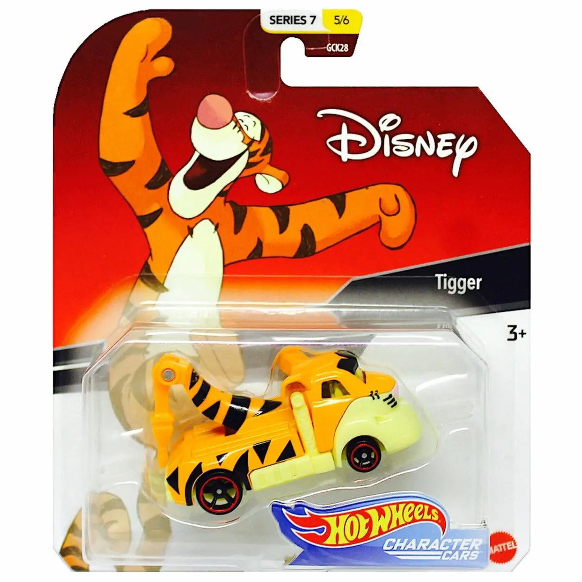 Hot Wheels Disney Character Cars Tigger Vehicle 1
