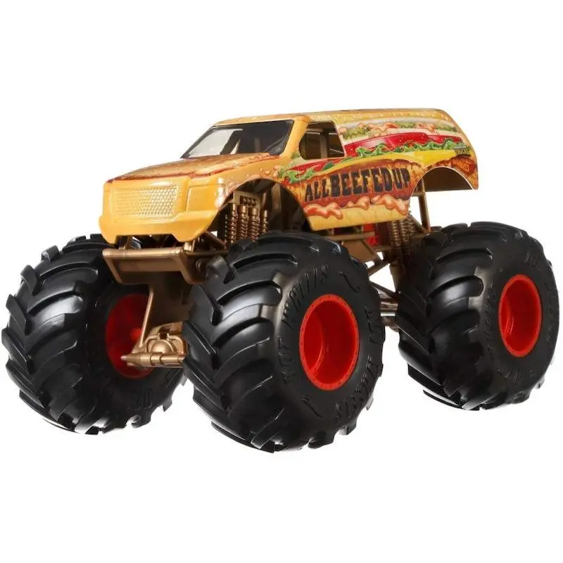 Hot Wheels Monster Truck 1.43 Rev Tredz All Beefed Up Vehicle 1
