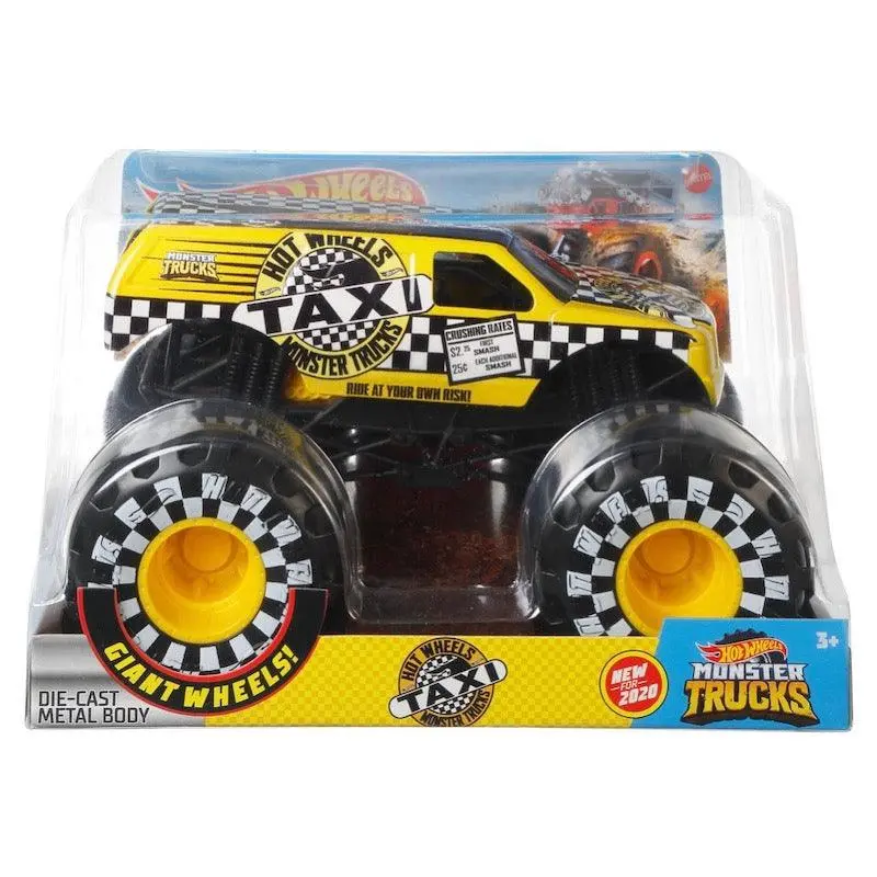 Hot Wheels Monster Truck 1:24 Taxi Vehicle 1