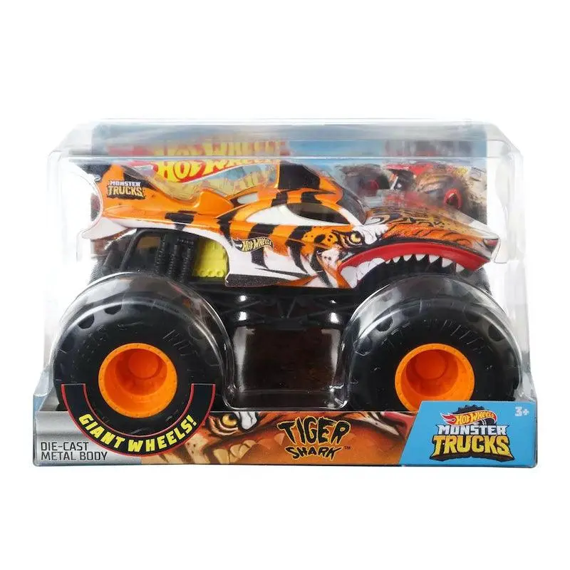 Hot Wheels Monster Truck 1:24 Tiger Shark Vehicle 1