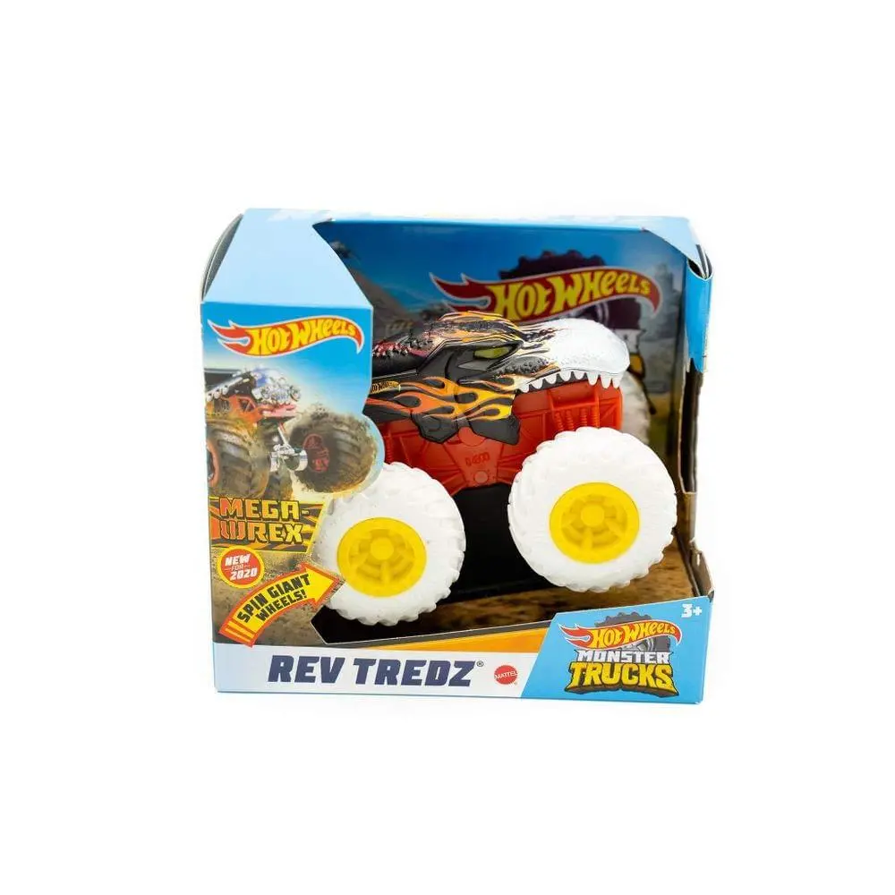 Hot Wheels Monster Truck 1:43 Rev Tredz Mega Wrex 1