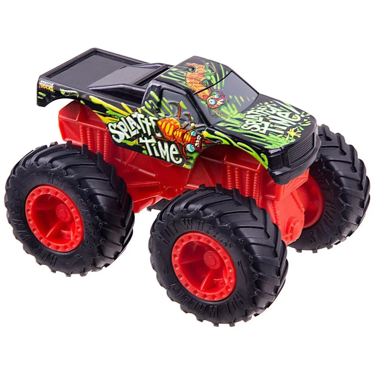 Hot Wheels Monster Truck 1:43 Rev Tredz Splatter Time Vehicle 1