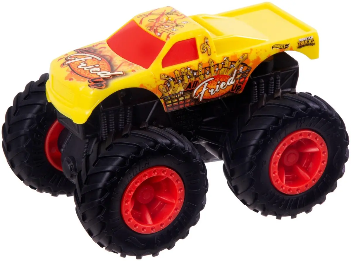 Hot Wheels Monster Trucks 1:43 All Fried Up Vehicle 2