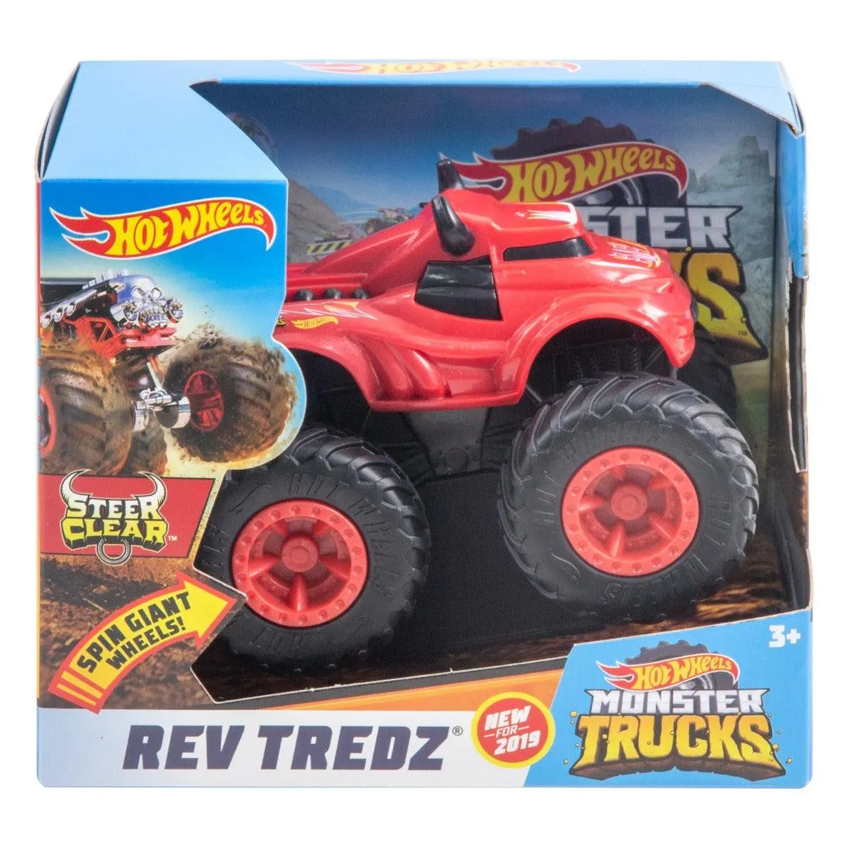 Hot Wheels Monster Trucks 1:43 Steer Clear Vehicle 1