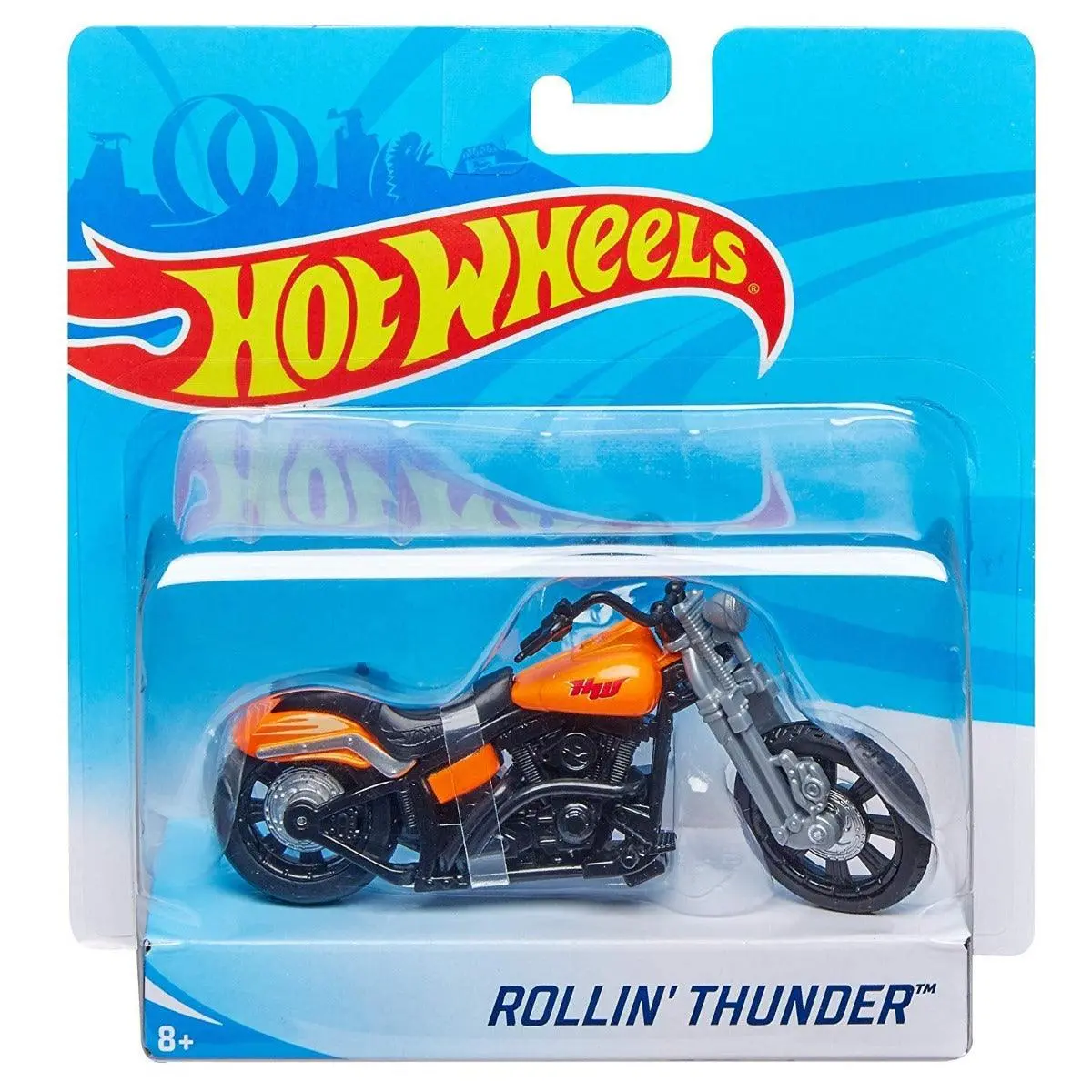 Hot Wheels Street Power Rolling Thunder Large-Scale Motorcycles 1