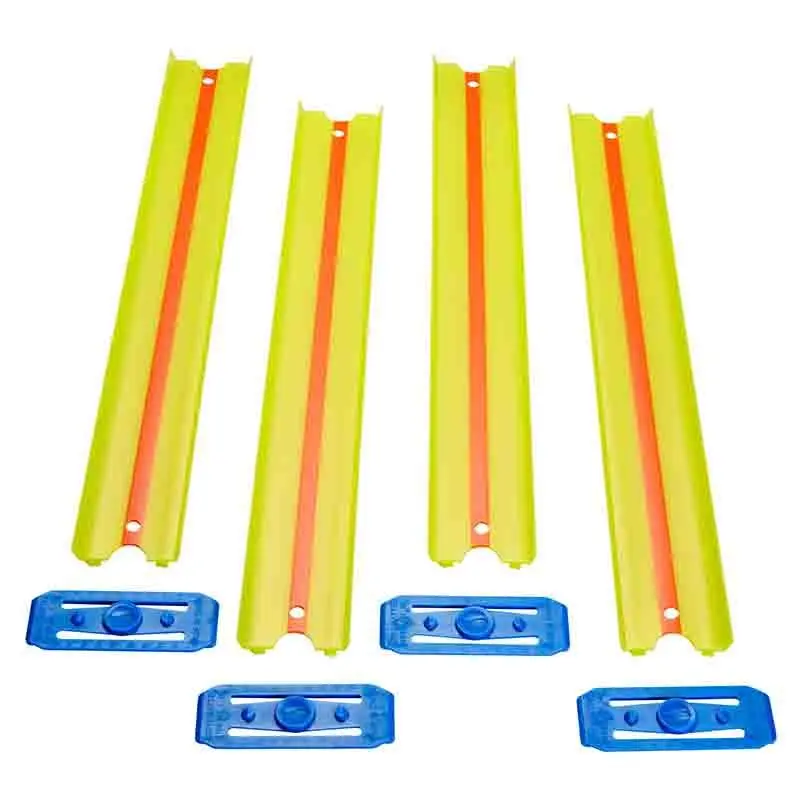 Hot Wheels Track Builder Unlimited 4' Straight Track Yellow 1