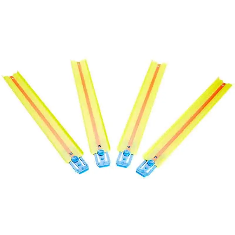 Hot Wheels Track Builder Unlimited 4' Straight Track Yellow 2