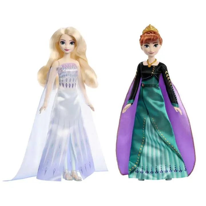 Disney Frozen Anna And Elsa Queen Fashion Dolls For Kids Ages 3 Years And Up 1