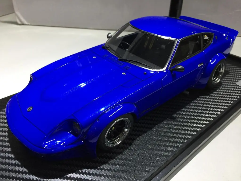 Ignition Model 1/18 Nissan Fairlady 240Zg Hs30 Full Works Blue (90955) (P15m-120) 2