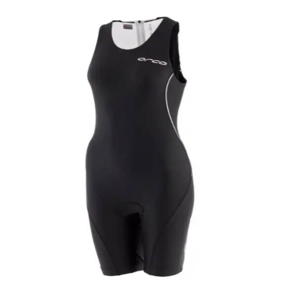 Womens Core Rearzip Trisuit Bkwh - 10 1