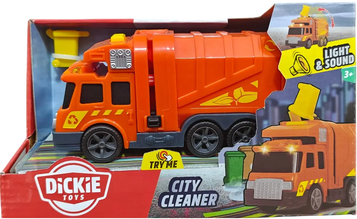 Simba Dickie City Cleaner Toy Car For Ages 3+ 1