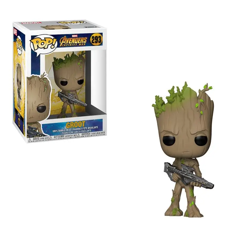 Infinity War Teen Groot With Gun Funko Pop! #293 2