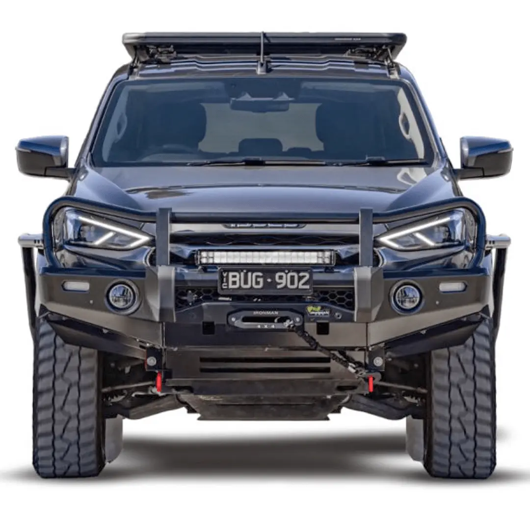 Isuzu Mux Bullbar - Ironman Deluxe Bull Bar 1