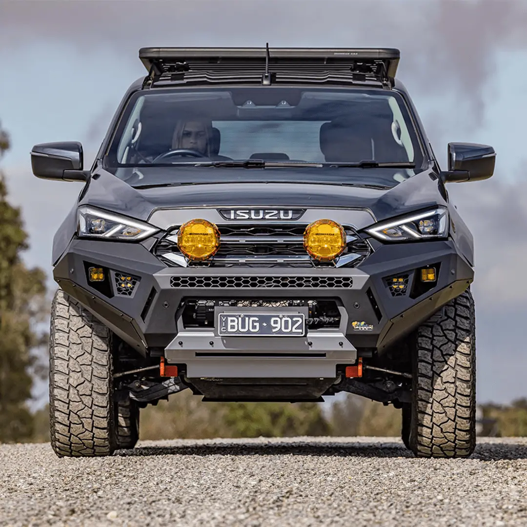 Isuzu Mux Bullbar - Ironman Raid Non Hoop Bull Bar 1