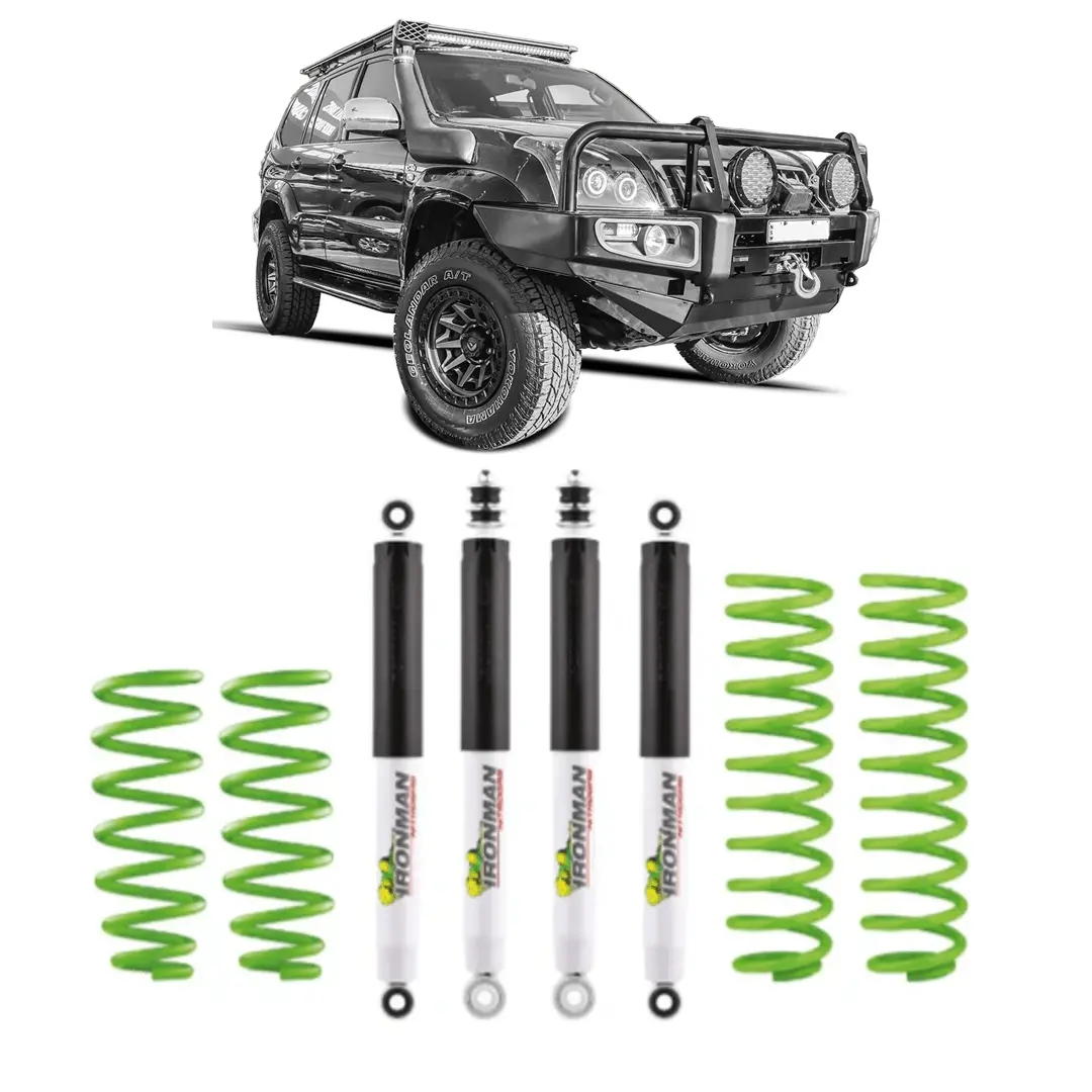 Prado 120 Series Suspension Kit 50Mm | Ironman Nitro Gas 1