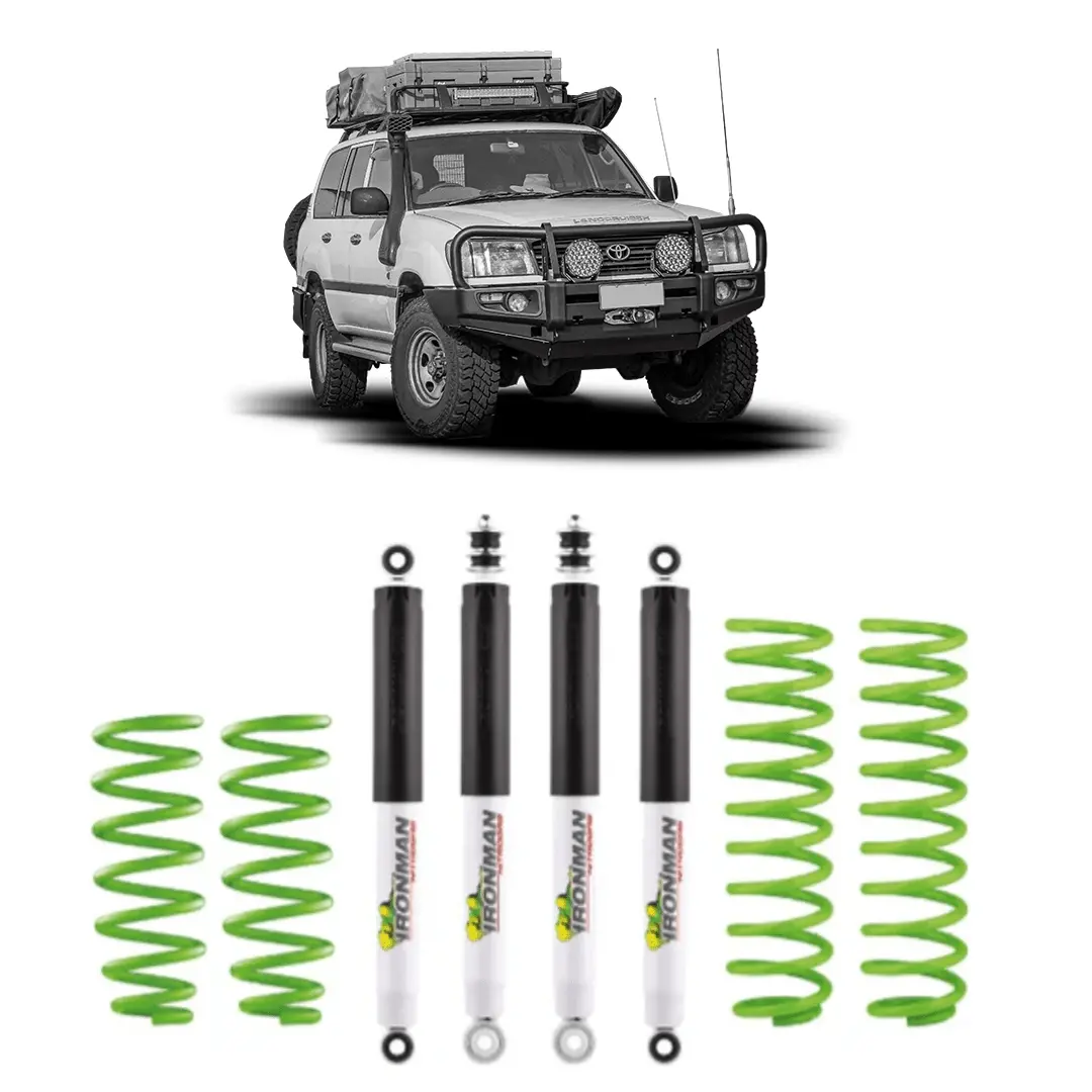 105 Series Landcruiser Suspension Kit 50Mm Lift | Ironman Nitro Gas 1
