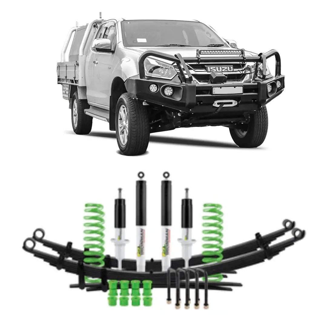Dmax 2012 - 2010 Suspension Kit 50Mm | Ironman Nitro Gas 1