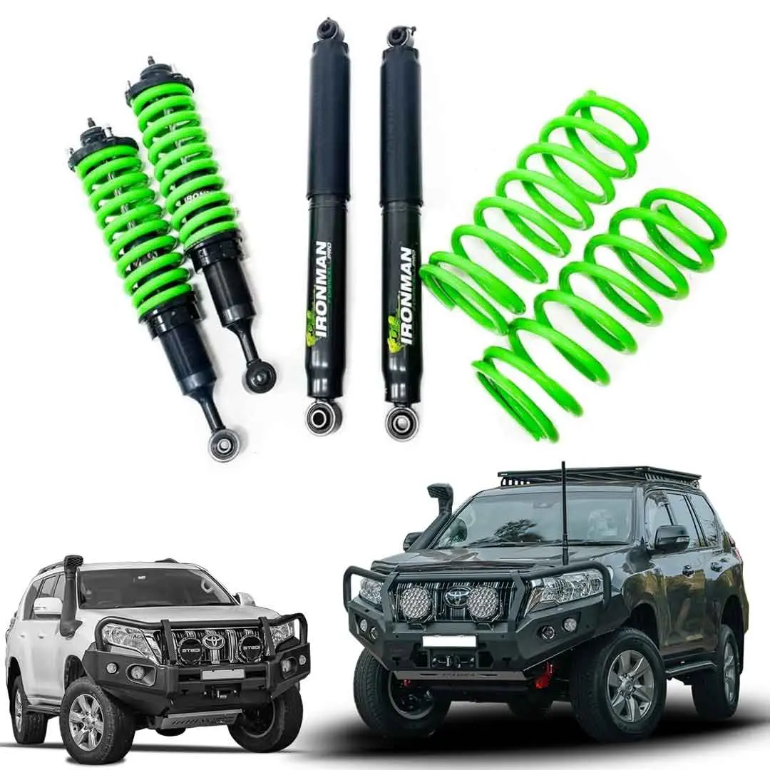 Ironman Foam Cell Pro Front & Rear Suspension Kit Suits Prado 150 1