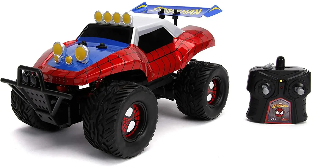 Jada Marvel Rc Spider-Man Buggy 1:14 Remote Controlled Car 1