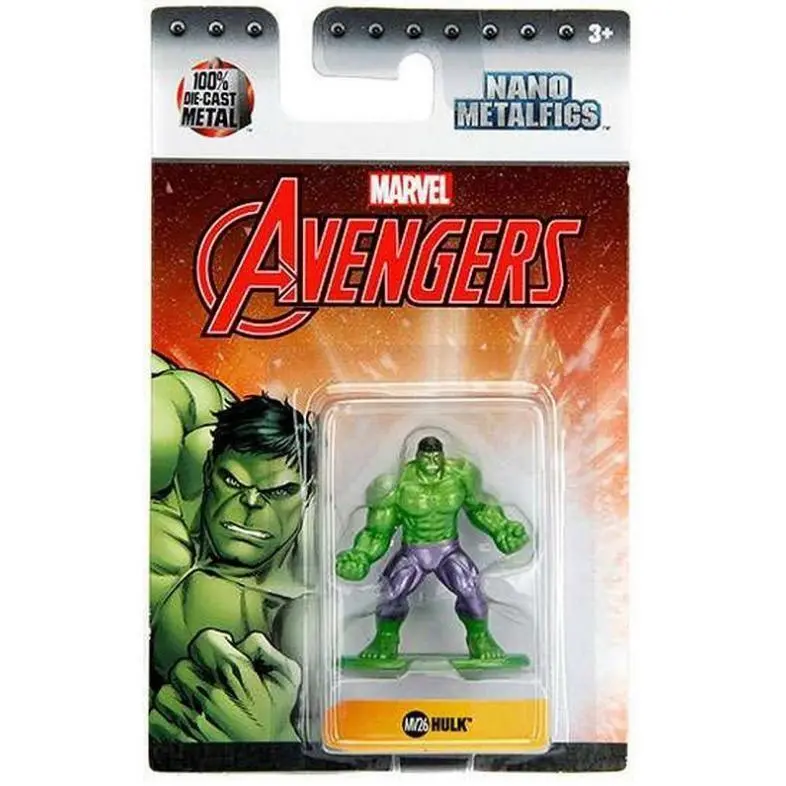Jada Metals Die Cast Marvel 1.65-Inch Nano Figure Hulk 1