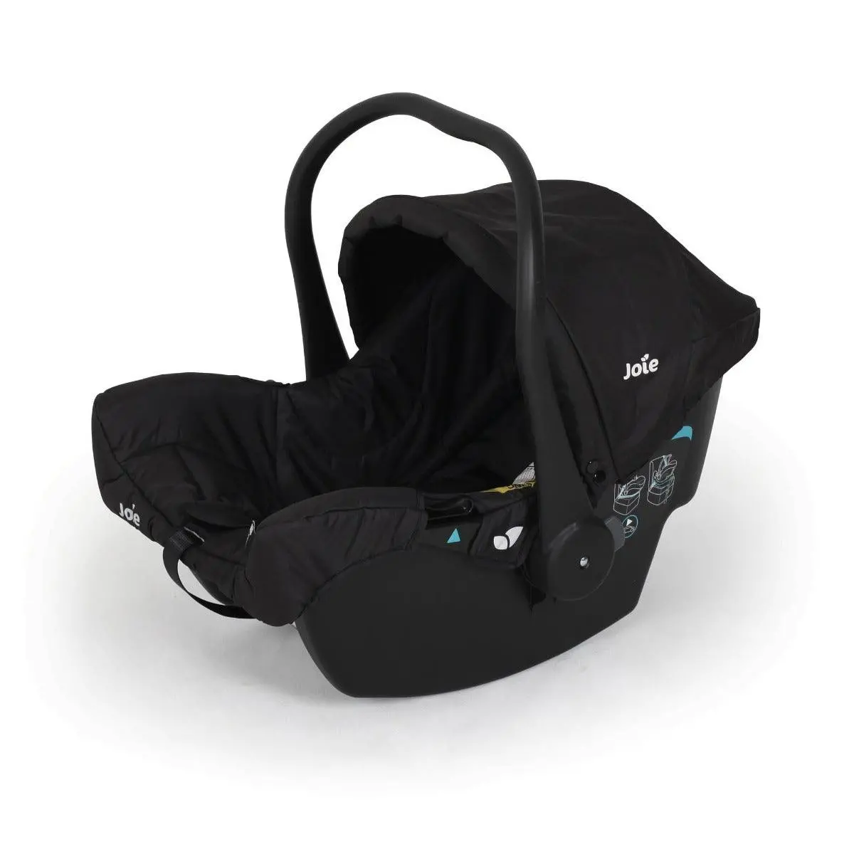 Joie Juva Infant Carrier Black Ink - Suitable Rearward Facing Birth For Ages 0-1 Years 1