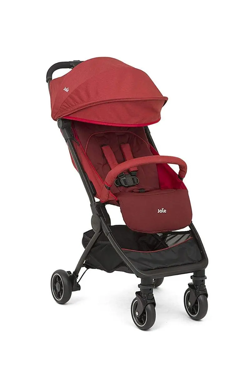 Joie Pact Baby Stroller With Rain Cover & Flat Reclining Seat For Ages 0-3 Years 1