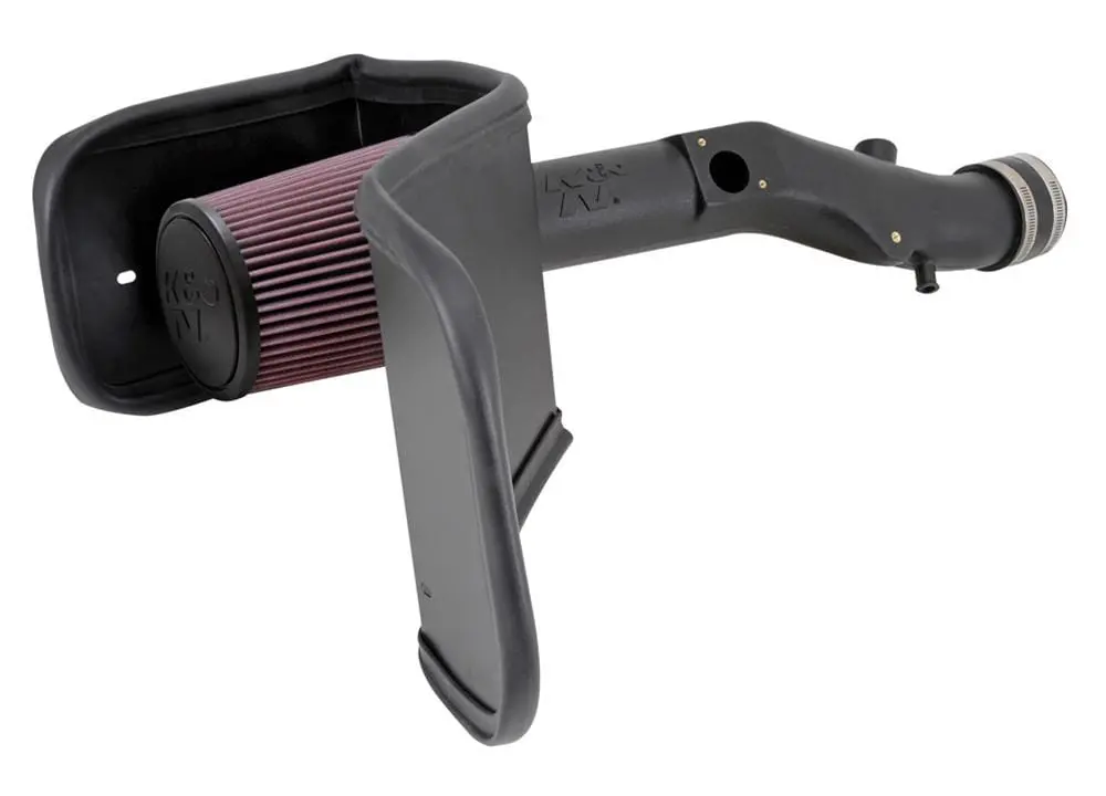 K&N 63-Series Cold Air Intake System – High-Flow Design For Enhanced Throttle Response 1