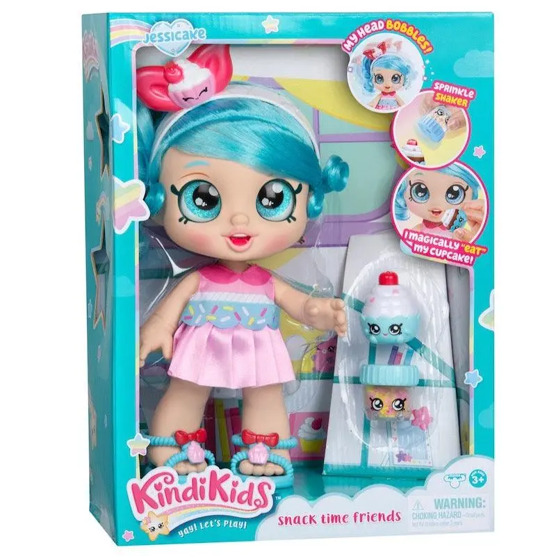 Kindi Kids S1 Toddler Doll Single Pack - Snack Time Friends Jessicake For Girls 3+ 1