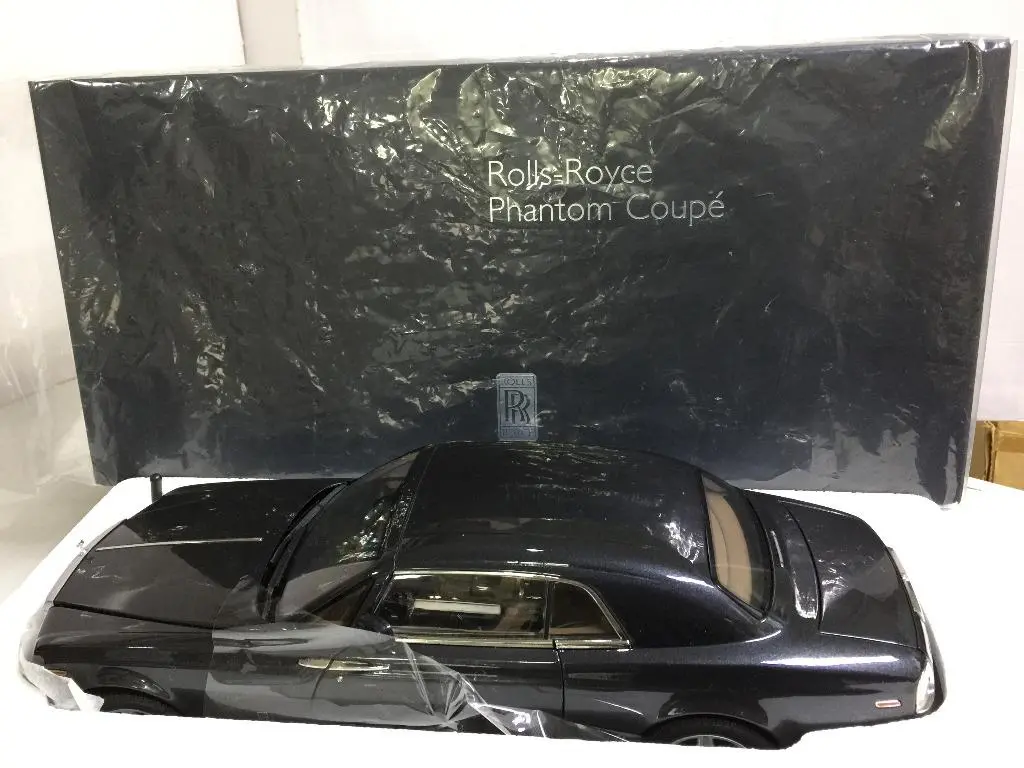Kyosho 1/18 Rolls-Royce Phantom Coupe Darkest Tungsten (08861Tg) (23513) (Piu200) 1